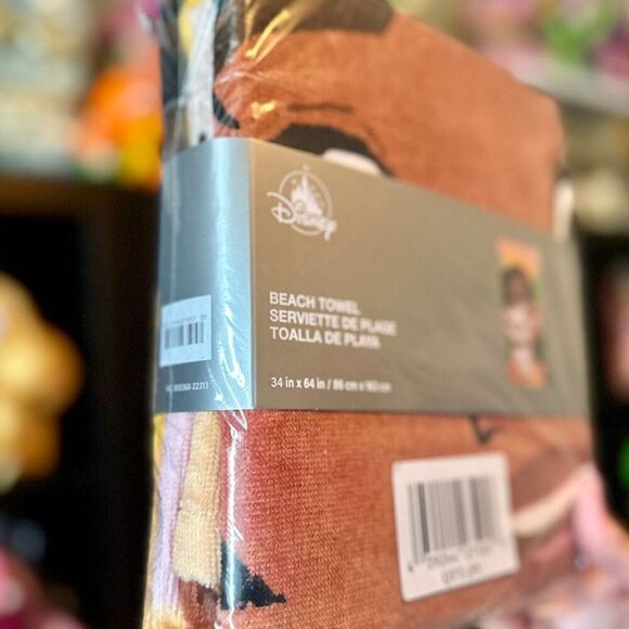 Moana Beach Towel Disney New Sealed Pua Hei Hei Swim Beach Sun Surf - Picture 3 of 6